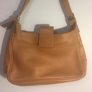 Coach handcrafted leather purse